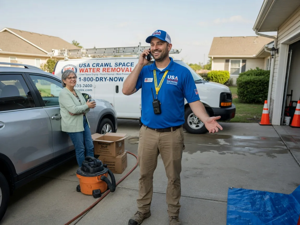 Crawl Space Water Removal Damascus, GA FAQs
